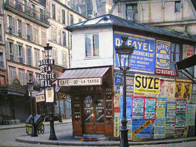 rue Puget - rue Lepic - Boulevard de Clichy - Moulin rouge